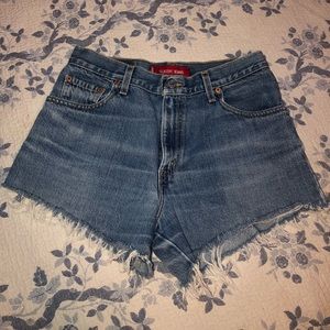 Levi denim shorts